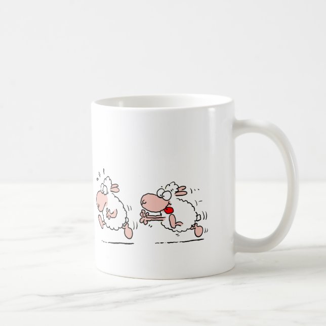 Taza De Café Caza de oveja (Derecha)
