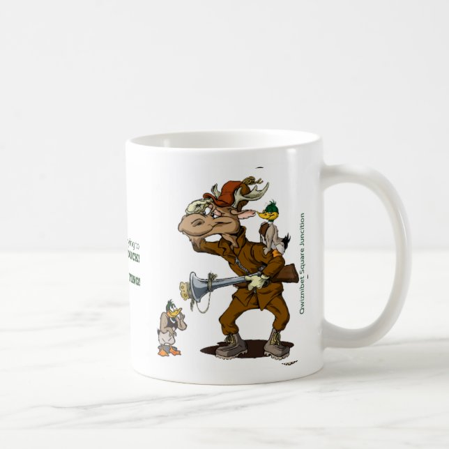 Taza De Café Caza de pato | Chester Mafuffy Mug (Derecha)