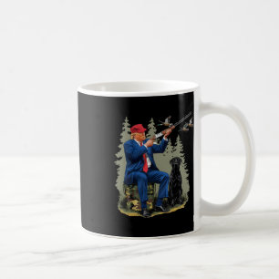 Taza De Café Caza de pato Trump en el viejo campeonato de la es
