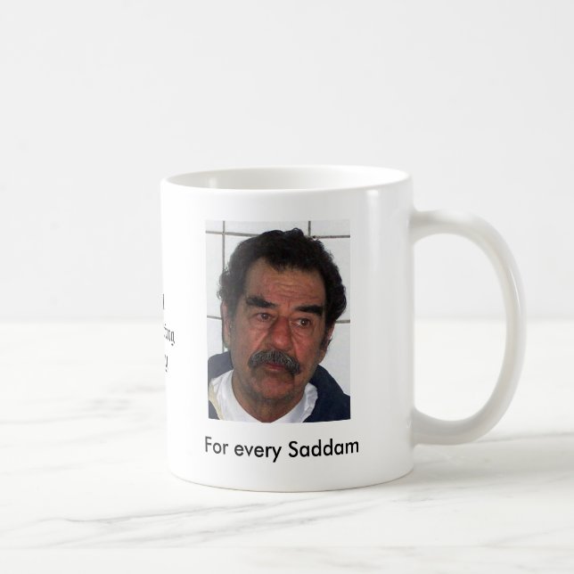 Taza De Café Caza de Saddam (Derecha)