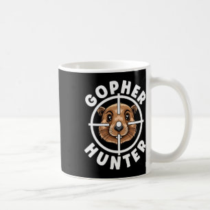 Taza De Café Caza de Trampa de Gopher Hunter Crosshens