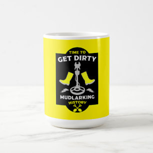 Taza De Café Caza del Tesoro Mudlarking