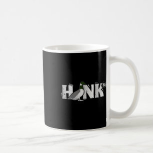 Taza De Café Caza divertida de aves en el norte de Honk en gans