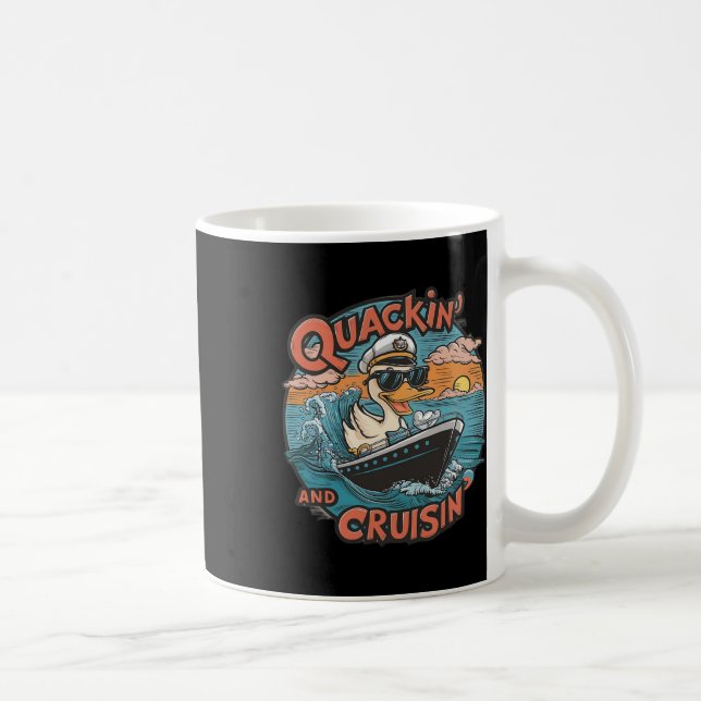 Taza De Café Caza divertida de patos escondidos  (Derecha)