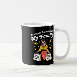 Taza De Café Caza Divertida y Proveer para Mi Familia Uni 