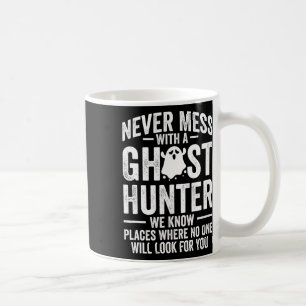 Taza De Café Caza Evp Paranormal Caza Fantasma Aventuras 1