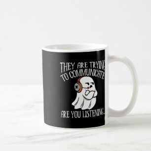 Taza De Café Caza Evp Paranormal Fantasma Aventuras 2