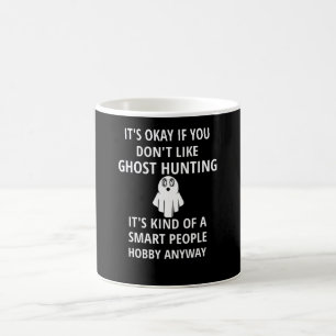 Taza De Café Caza fantasma de fantasma de investigador paranorm