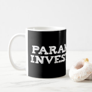 Taza De Café Caza fantasma de investigador paranormal