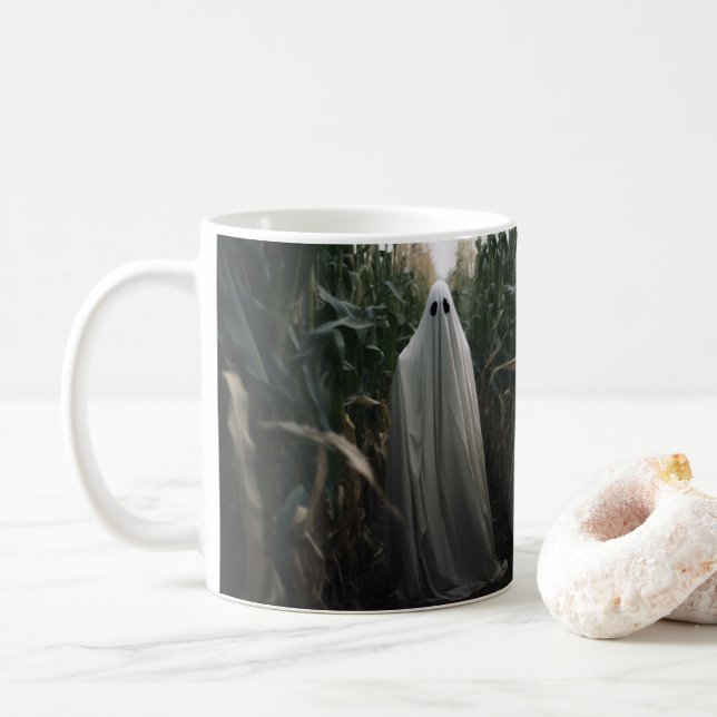Taza De Café Caza fantasma Nº 05 (Con donut)