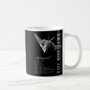 Taza De Café Caza furtivo F-117 Nighthawk-especifico