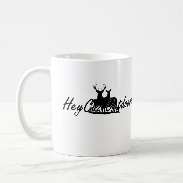 Taza De Café Caza y pesca al aire libre HeyCuz (Izquierda)
