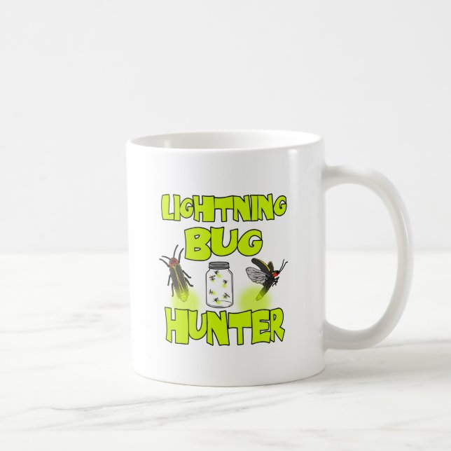 Taza De Café cazador de bichos relámpago (Derecha)
