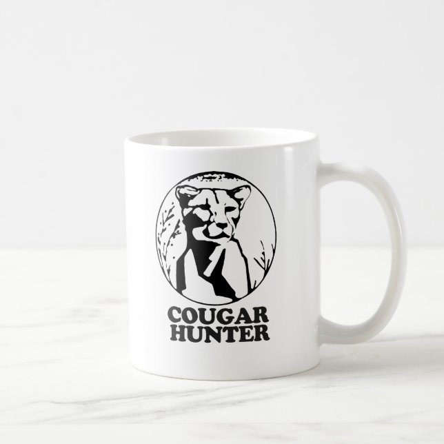 TAZA DE CAFÉ CAZADOR DE COUGAR 2 (Derecha)