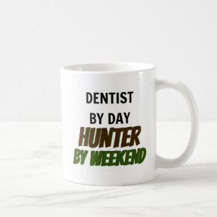 Taza De Café Cazador de dentistas por día para fin de semana