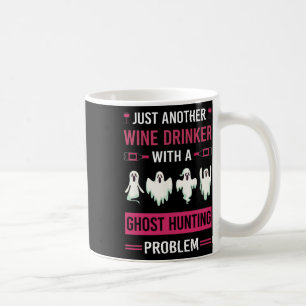 Taza De Café Cazador de fantasma con bebedor de vino Fantasma p