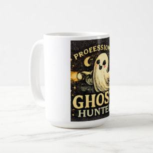Taza De Café Cazador de Fantasmas Profesional Divertido Hallowe
