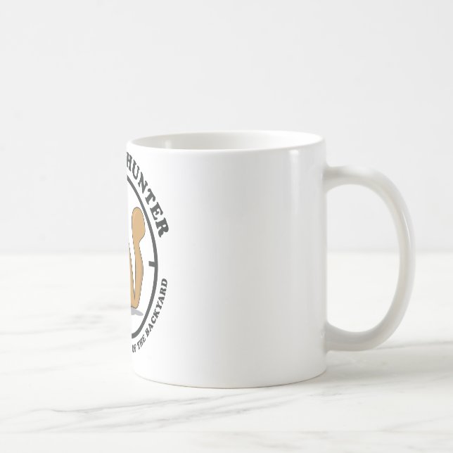 Taza De Café Cazador de la ardilla (Derecha)