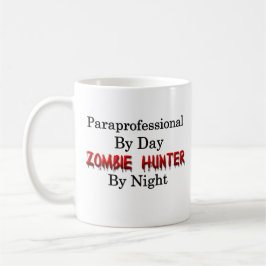 Taza De Café Cazador del Paraprofessional/del zombi