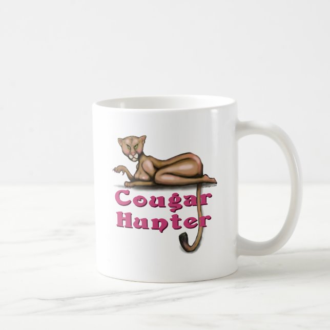 Taza De Café Cazador del puma (Derecha)