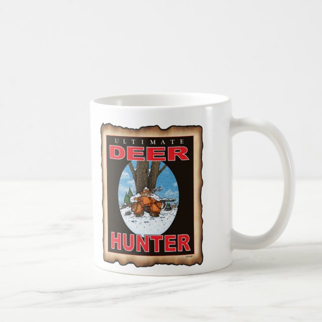 TAZA DE CAFÉ CAZADOR DURMIENTE DEL ARMA (Derecha)