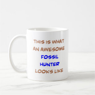 Taza De Café cazador fósil, increíble
