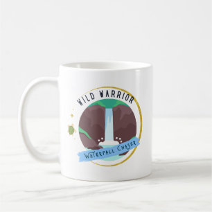 Taza De Café Cazadora de cataratas de Guerrero salvaje