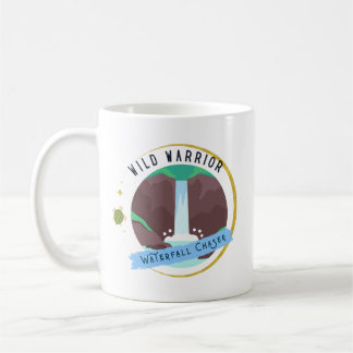 Taza De Café Cazadora de cataratas de Guerrero salvaje