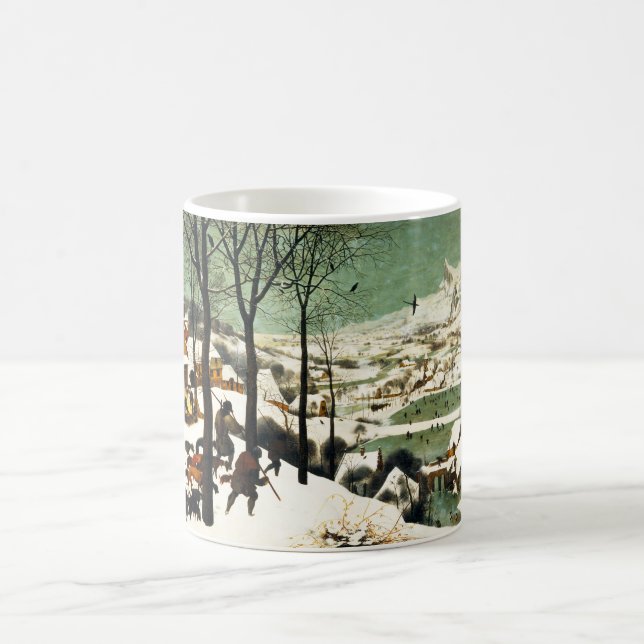 Taza De Café Cazadores de Pieter Bruegel en la nieve (Centro)