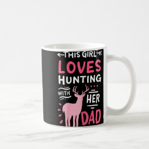 Taza De Café Cazando a la Chica con el día de su padre