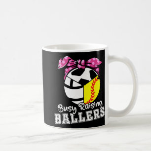 Taza De Café Cazando balancines - Fútbol divertido de voleibol 