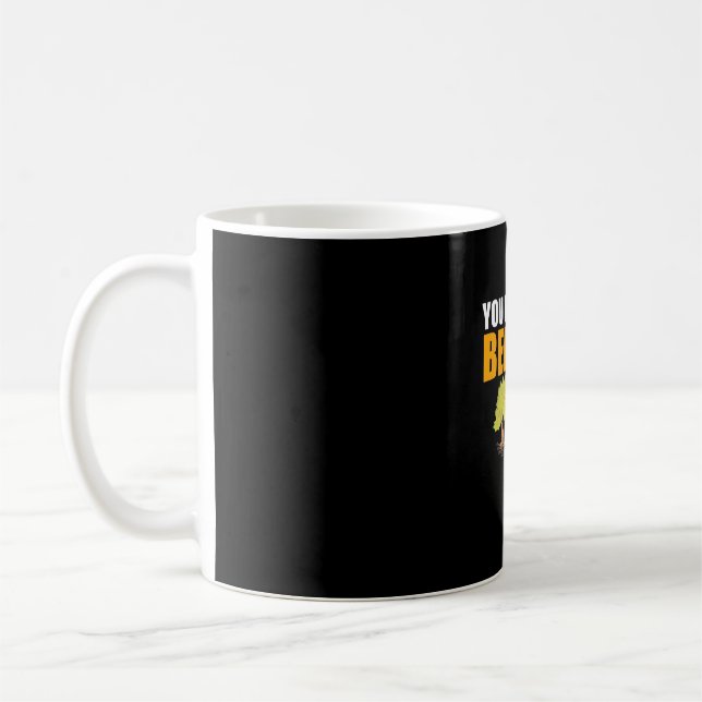 Taza De Café Cazas abejas que abraza árboles (Izquierda)
