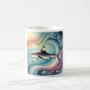 Taza De Café Cazon in a Gentle Current 210824AREF103 - Watercol
