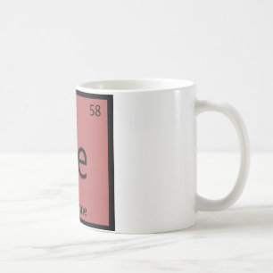 Taza De Café Ce - Química del Pimiento de Cayena Tabla Periódic