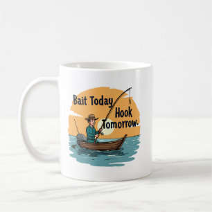 Taza De Café Cebado Hoy, Anzuelo Mañana