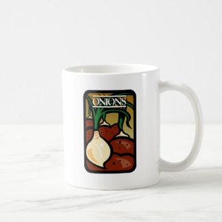 Taza De Café Cebollas