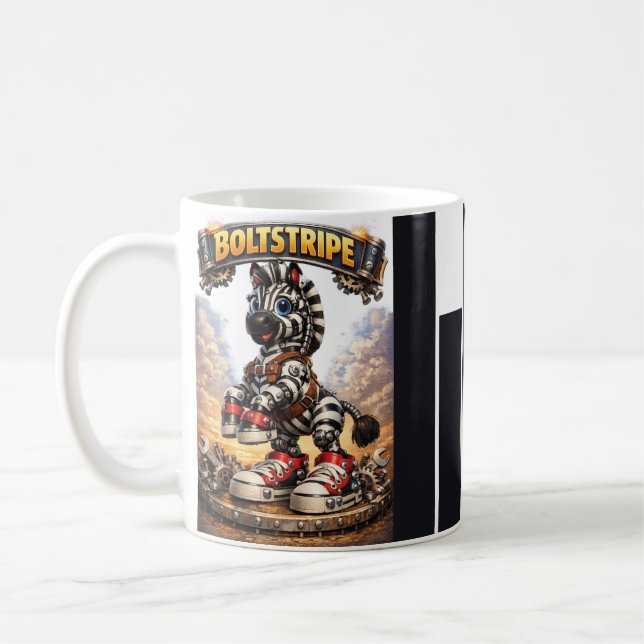 Taza De Café Cebra Boltstripe (Izquierda)