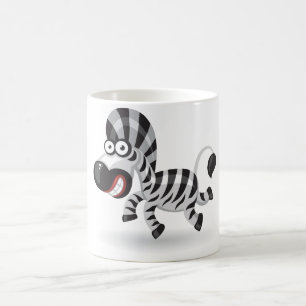 Taza De Café Cebra del bebé del dibujo animado