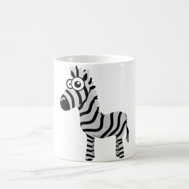 Taza De Café Cebra linda (Centro)