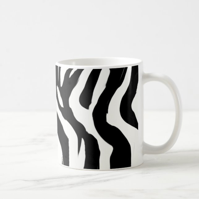 Taza De Café cebra-modelo (Derecha)