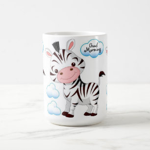 Taza De Café Cebra Mug/Good Morning