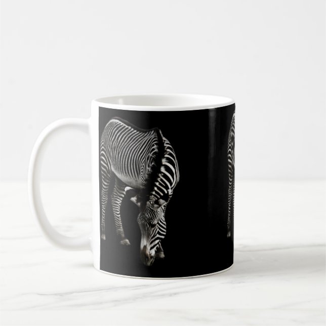 Taza De Café Cebra P4435 Mug (Izquierda)