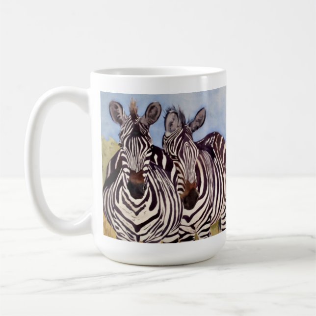 Taza De Café Cebras (Izquierda)