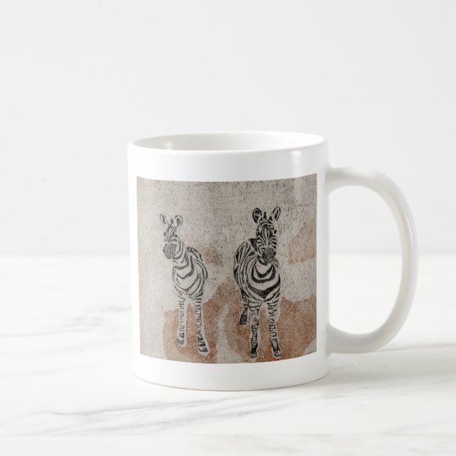 Taza De Café Cebras (Derecha)