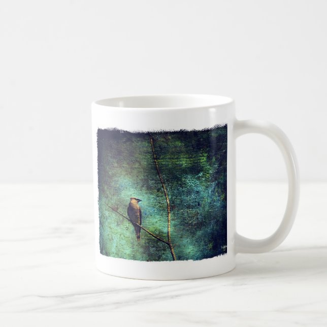 Taza De Café Cedar Waxwing (Derecha)