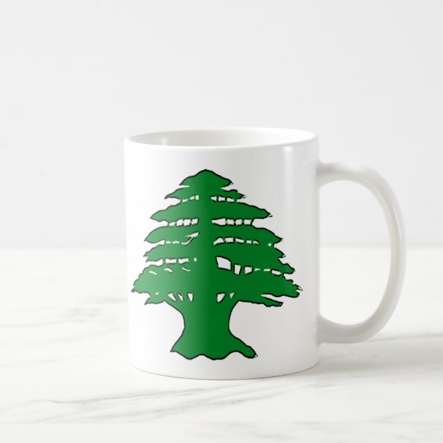 Taza De Café Cedro libanés (Derecha)
