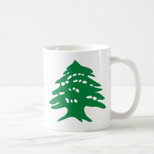 Taza De Café Cedro verde de Líbano