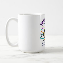 Taza De Café Ceguera del tiempo neurodivergente - Divertido sar