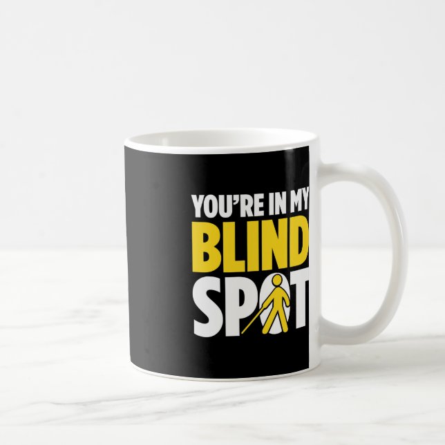 Taza De Café Ceguera Para Ciegos Ciegos Braille Re (Derecha)