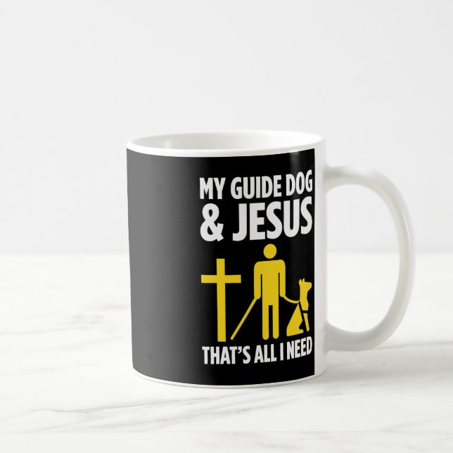 Taza De Café Ceguera Para Ciegos Ciegos Braille Re (Derecha)